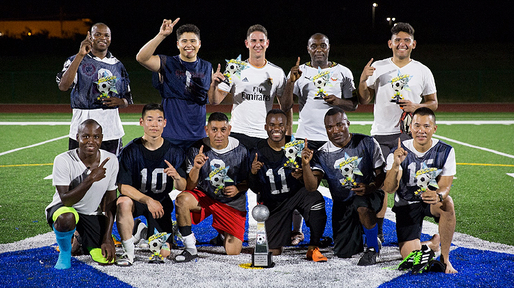 2019 Commanders Cup Soccer Champions Carl R Darnell Army Medical Center (CRDAMC)