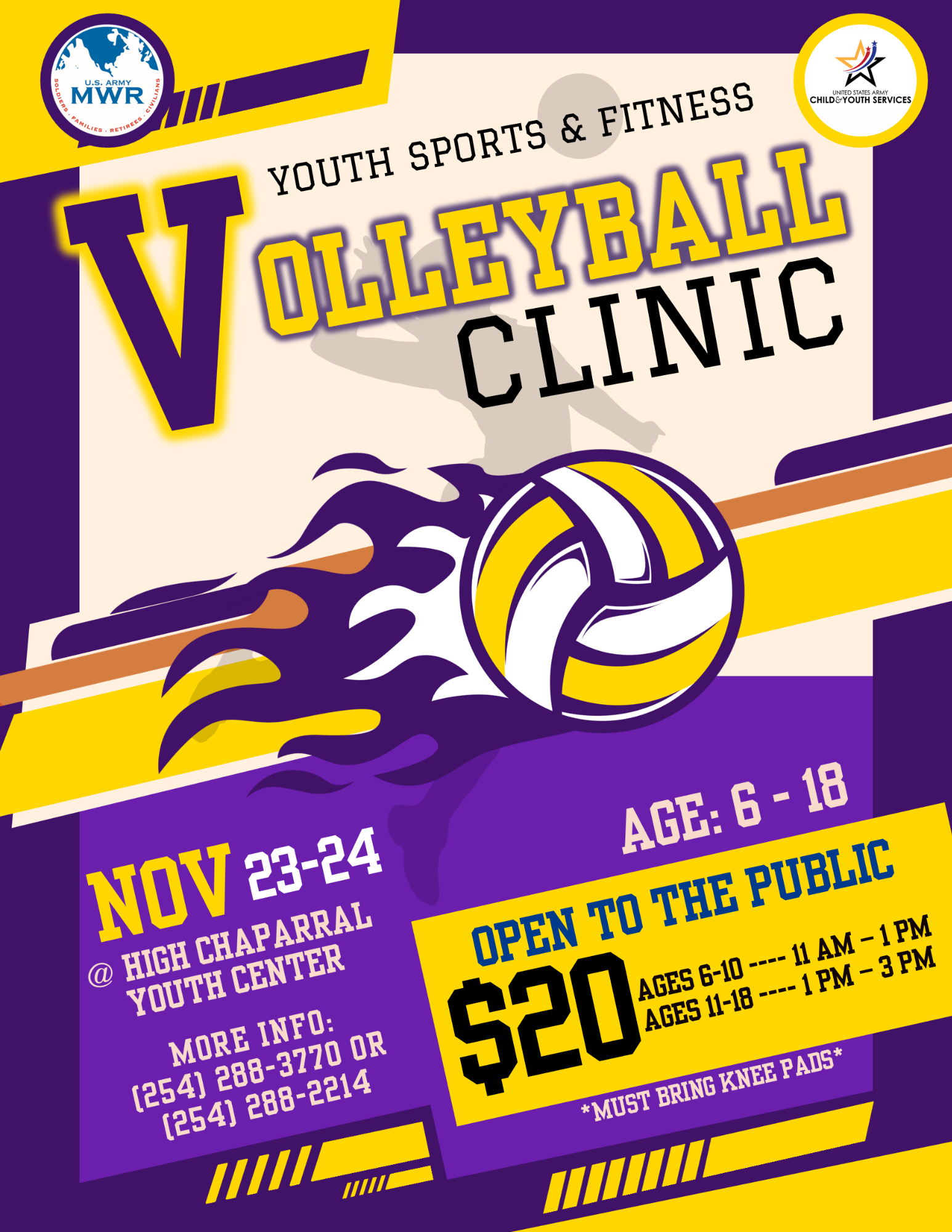 Volleyball Clinic: Youth Sports & Fitness