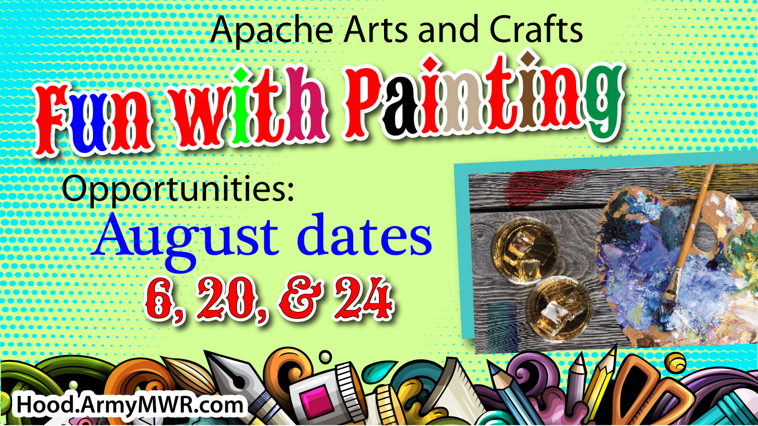 August Painting Events